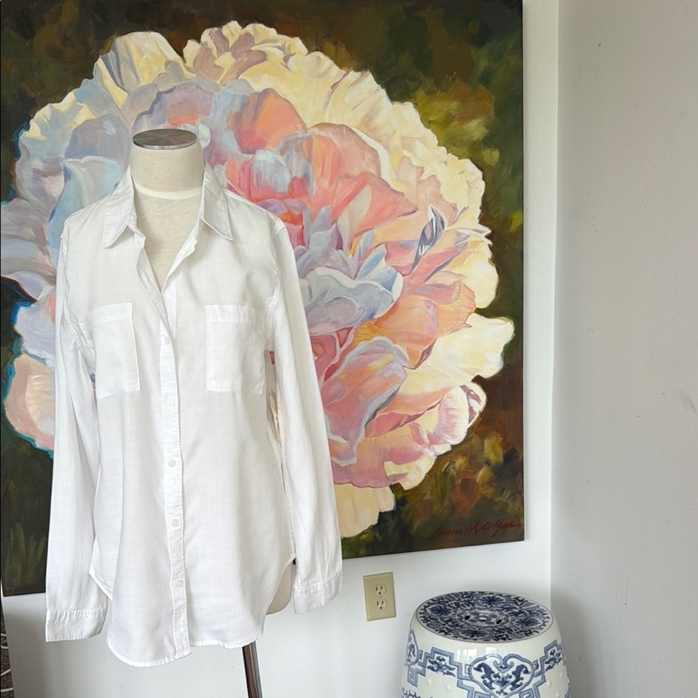 Alter’d State Classic White Button-Down Shirt - Fresh Everyday Staple